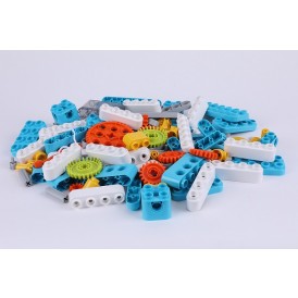  창의융합코딩로봇  파이보츠 메카닉 구성 블록c (119PCS)